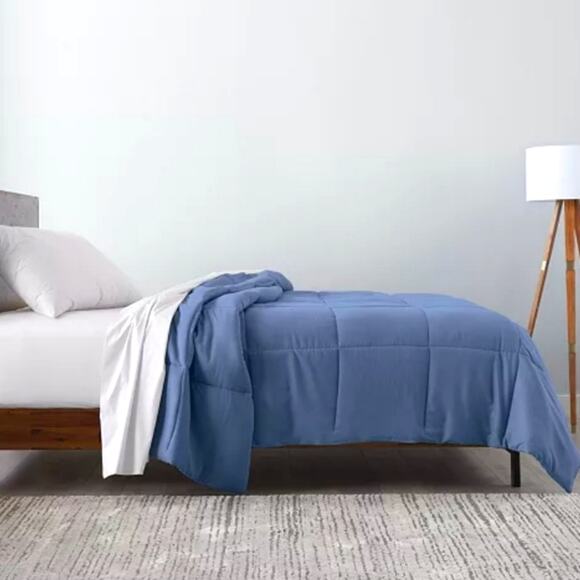 ALL-SEASON KING SOFT BRUSHED MICROFIBER DOWN ALTERNATIVE COMFORTER ELLA JAYNE - Picture 1 of 4
